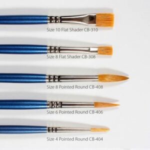 Brushes (for acrylic paints & glazing)